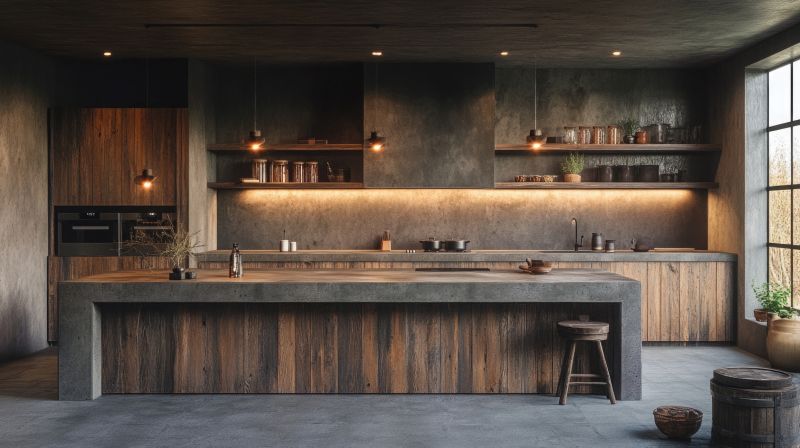 Concrete Countertop Pouring in Marin County, CA