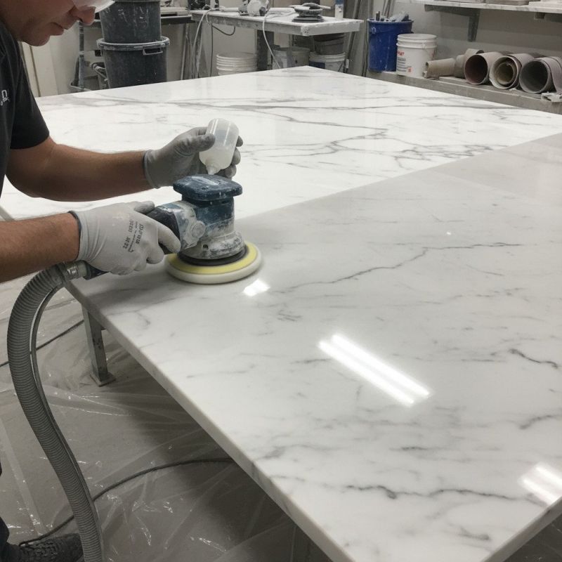 Countertop Buffing in Roseville, CA
