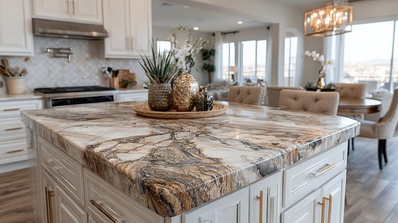 Granite Slab Installation in Santa Rosa, CA